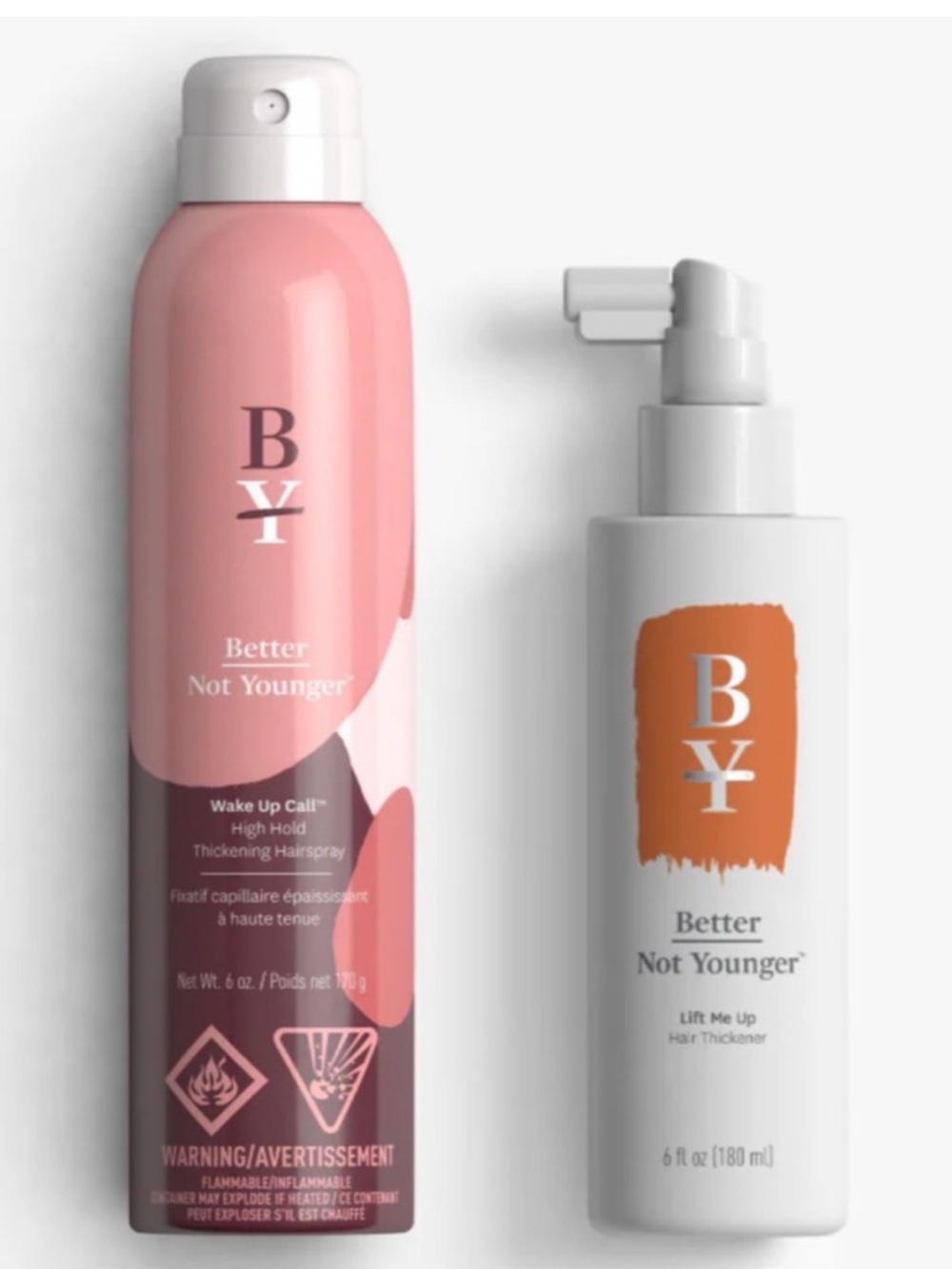 Better Not Younger Volume Styling Duo Bundle 6oz X 2 BRAND NEW